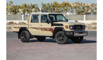 تويوتا لاند كروزر بيك آب 2024 TOYOTA LAND CRUISER PICK UP LC79 DC 2.8- BEIGE inside BEIGE | Export Only