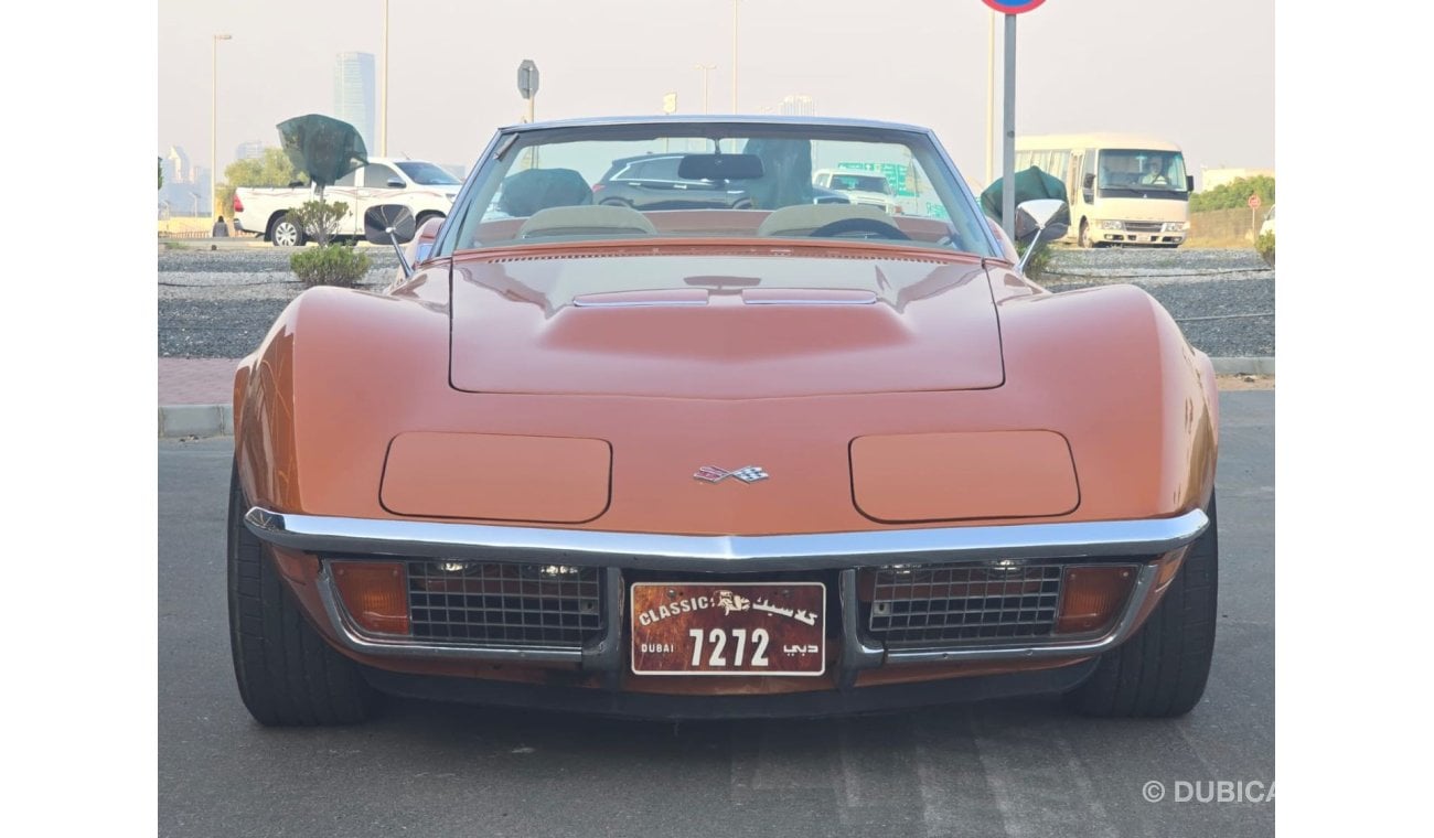 شيفروليه كورفت Chevrolet Corvette Stingray 1972 all original automatic 98,000 Miles US Import