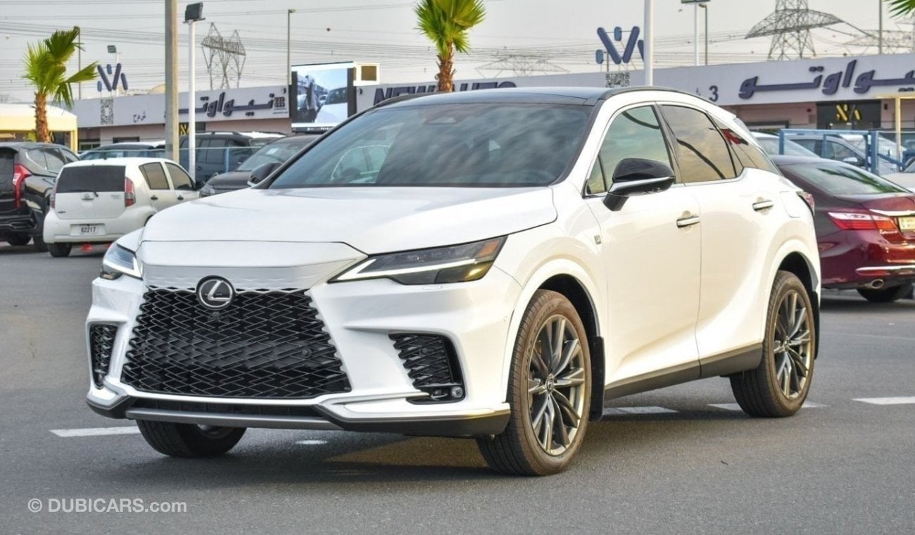 لكزس RX 350 Brand New Lexus RX350 Ultra Luxury 2.4L | Petrol | White/Red | 2023 |Export Only