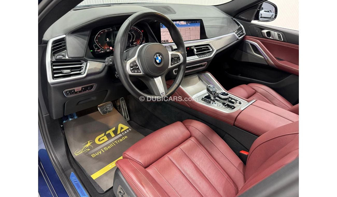 بي أم دبليو X6 40i M Sport 3.0L 2021 BMW X6 xDrive40i M-Sport, Oct 2025 BMW Warranty + Service Pack, Low Kms, GCC