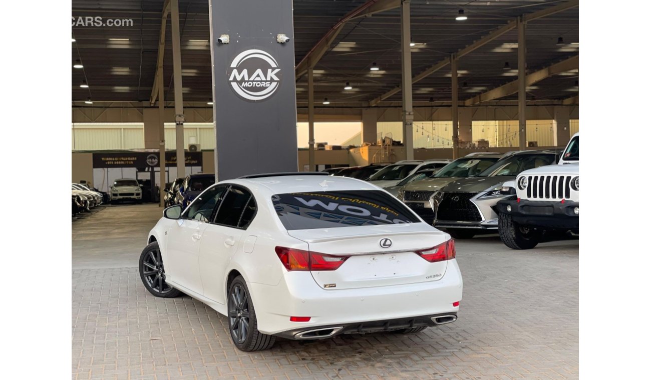 لكزس GS 350 بلاتينوم F-SPORT / 8 سرعات / دفع خلفي / مواصفات كاملة