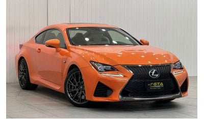 لكزس RC F 2015 Lexus RC-F, Full Lexus Service History, Low Kms, Carbon Fiber Package, Excellent Condition, GCC