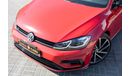 فولكس واجن جولف ار Volkswagen Golf R 2019 GCC under Warranty with Flexible Down-Payment.