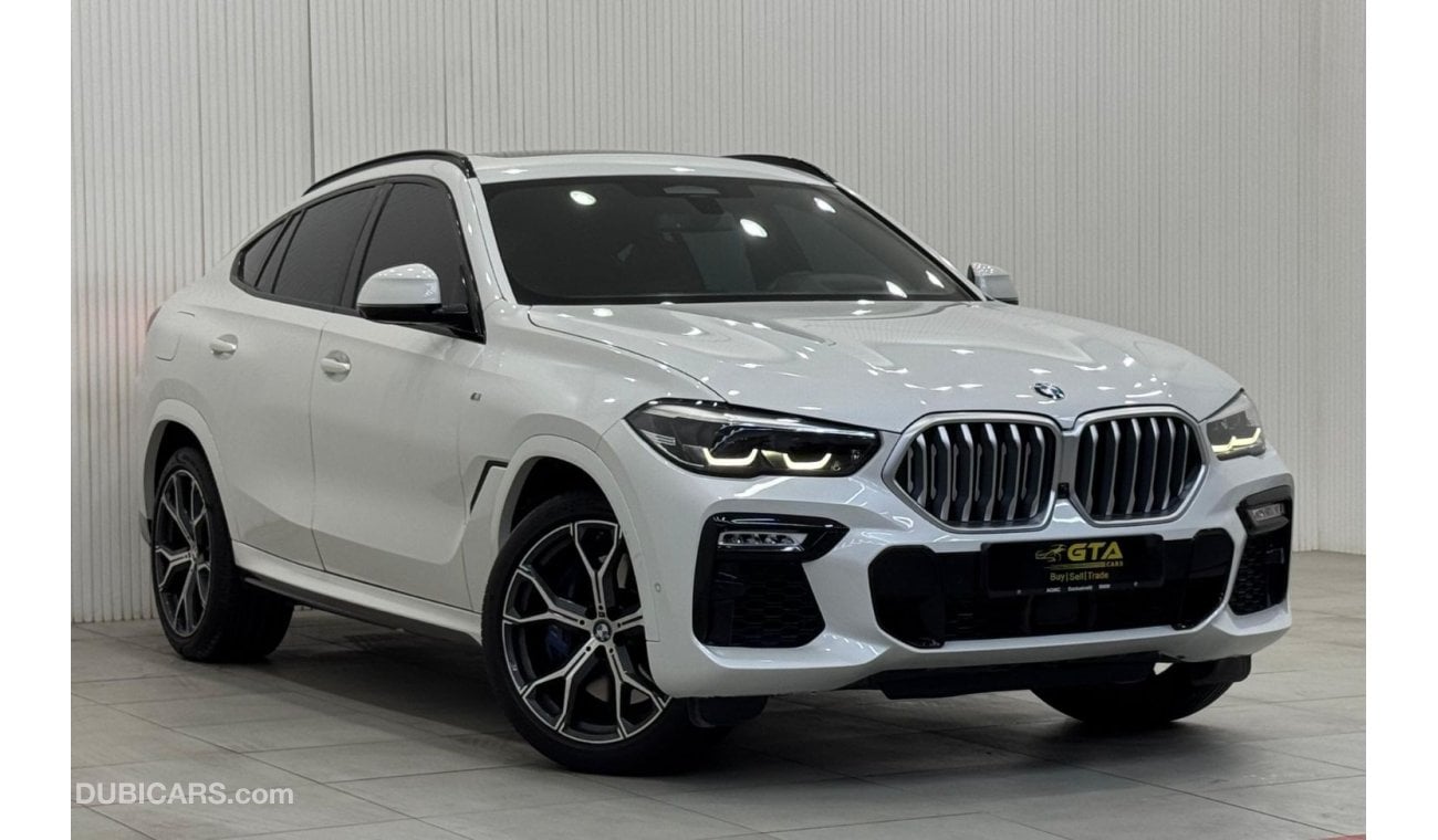 بي أم دبليو X6 2020 BMW X6 xDrive40i, Feb 2025 AGMC Warranty + Service Package, AGMC Full Service History, GCC