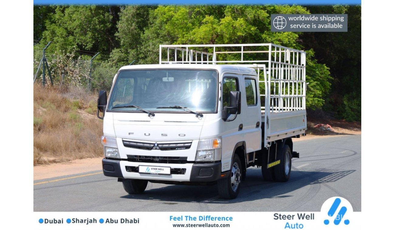 Mitsubishi Canter Fuso Truck 3.0L RWD Dual Cabin Grill Body - Ready to Drive - Book Now!