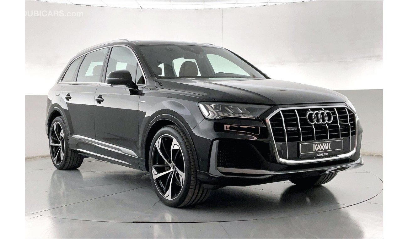 أودي Q7 55 TFSI quattro S-Line | ضمان مجاني لمدة عام | 0 دفعة أولى