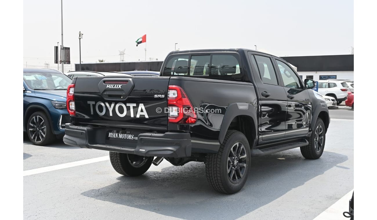 تويوتا هيلوكس Toyota Hilux SR5 Adventure 4.0L V6, Petrol, 4WD, Pickup, Model 2024, Color Black