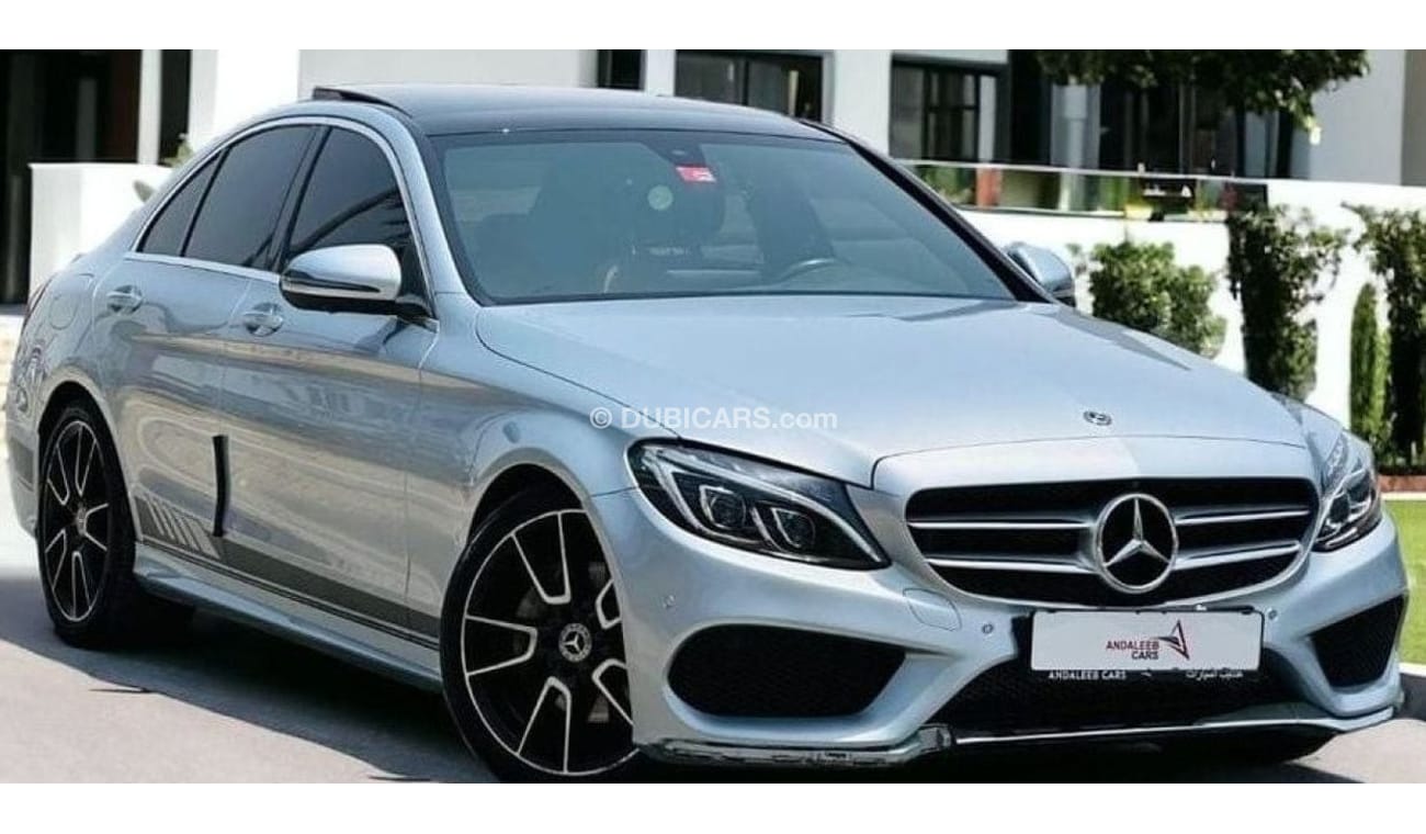 Mercedes-Benz C200 AMG Pack AED 1,430 PM | MERCEDES-BENZ | C200 AMG-KIT | 2018 | 0% DP | GCC SPECS | WELL MAINTAINED