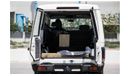 Toyota Land Cruiser 2024 Toyota LC78 4.5 HT 3DR - White inside Bluish Grey