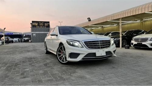 مرسيدس بنز S 550 S550L /// KIT S65 AMG وارد اليابان اوراق جمارك قمة النظافة