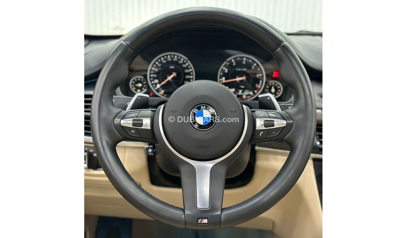 بي أم دبليو X6 50i M سبورت 2015 BMW X6 xDrive50i M-Sport, Service History, Full Options, Low Kms, GCC