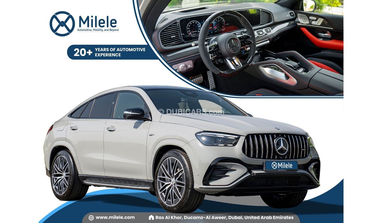 Mercedes-Benz GLE 53 AMG Coupe 3.0L PETROL 4MATIC: AMG NIGHT PACKAGE, HUD, MULTIBEAM LED