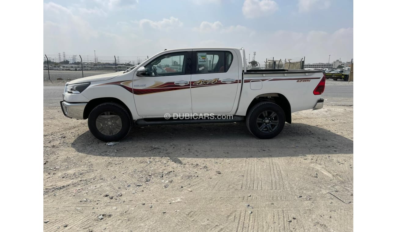 Toyota Hilux GLX Toyota Hilux (TGN126) 2.7L Petrol, Pick-up, 4WD, 4Doors, Color White Model 2022