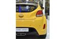 Hyundai Veloster EXCELLENT DEAL for our Hyundai Veloster ( 2015 Model ) in Yellow Color GCC Specs