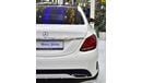 مرسيدس بنز C200 EXCELLENT DEAL for our Mercedes Benz C200 ( 2015 Model ) in White Color GCC Specs