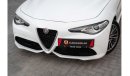 Alfa Romeo Giulia Q4 Veloce | 1,802 P.M  | 0% Downpayment | Excellent Condition!