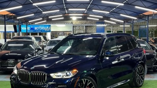 BMW X5 40i X BMW 2021 X5 x-drive 40i Canada 6 cylinder three liter blue