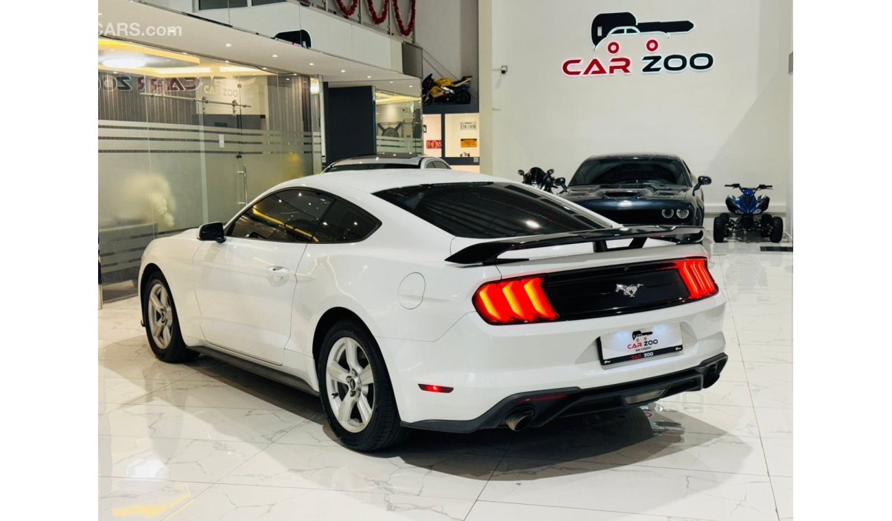 Ford Mustang EcoBoost Ford Mustang 2018   68000 Mils  Warranty 1 Year   59500 AED