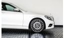 Mercedes-Benz S 400 AMG 3.5L 2014-MERCEDES BENZ S 400 AMG LINE-GCC- SERVICE HISTORY FULL WITH GARGASH-1 YEAR WARRANTY