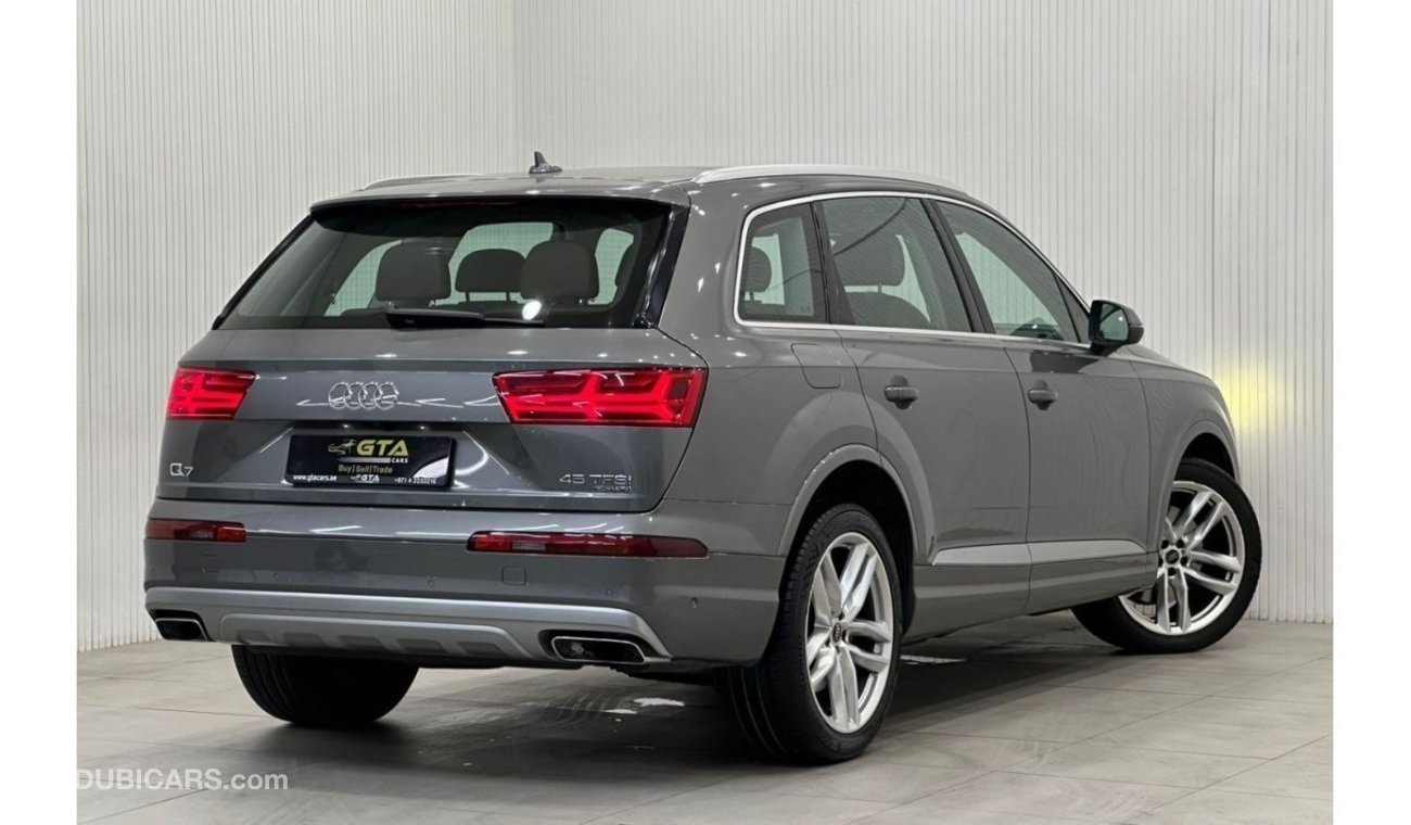 Audi Q7 2018 Audi Q7 45 TFSI Quattro 7 Seater, Warranty, Full Service History, GCC