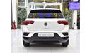 فولكس واجن T ROC EXCELLENT DEAL for our Volkswagen T-ROC ( 2021 Model ) in White Color GCC Specs