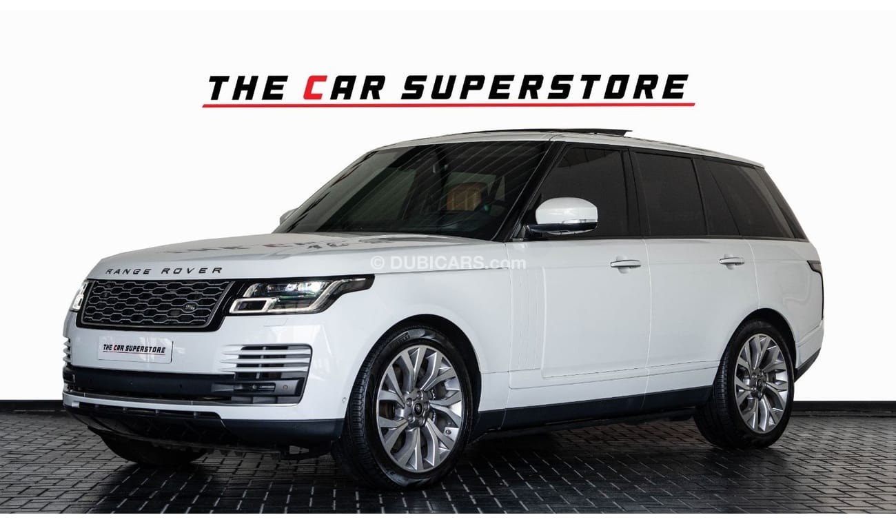 لاند روفر رينج روفر 2020 - RANGE ROVER VOGUE SE P525 - GCC - FULL AGENCY HISTORY - WARRANTY TILL NOV 2024 WITH AL TAYER