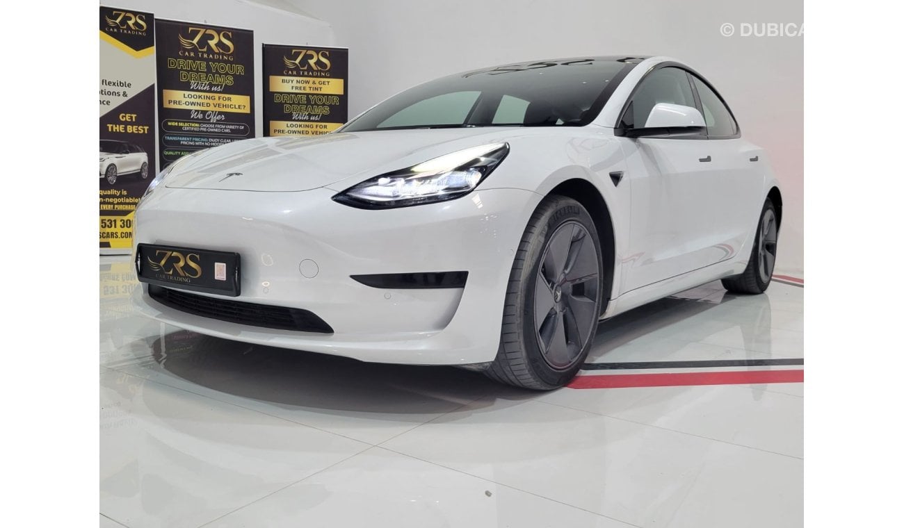 Tesla Model 3 AED 2,200 P.M | 2022 TESLA MODEL 3 | DUAL MOTOR LONG RANGE | TESLA WARRANTY SERVICE CONTRACT |