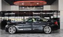 BMW 420i Sport Line AED 1,100 P.M | 2017 BMW 420i COUPE | UNDER WARRANTY | SPORT-LINE | SUNROOF | GCC |