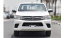 تويوتا هيلوكس TOYOTA HILUX 4X2 2.0L REAR WHEEL DRIVE