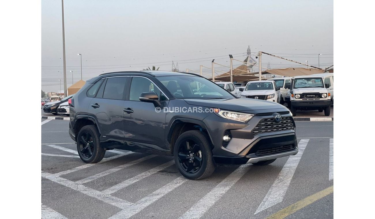 Toyota RAV4 2021 Toyota Rav4 XSE Hybrid Fuel ⛽  Full Option Sports Edition - 2.5L V4 - AWD 4x4 - UAE PASS