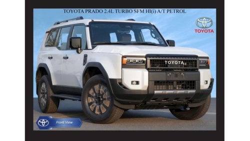 تويوتا برادو TOYOTA PRADO 2.4L TURBO SFM HI(i) A/T PTR 2024 Model Year Export Only