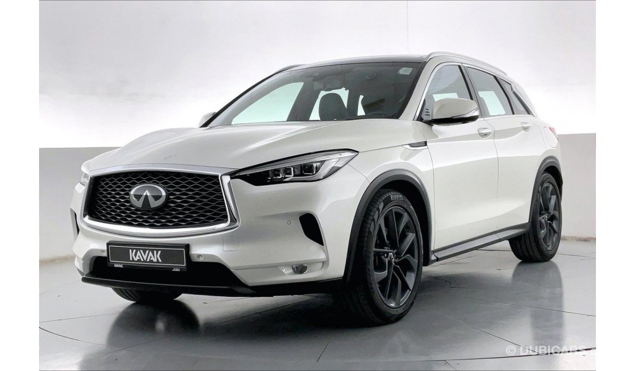 Infiniti QX50 Luxe Sensory Proassist | 1 year free warranty | 1.99% financing rate | Flood Free