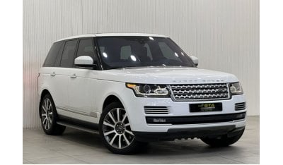 Land Rover Range Rover Vogue SE Supercharged 2017 Range Rover Vogue SE Supercharged, 2024 Range Rover Warranty + Service Pack, Full Options, GCC