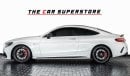 Mercedes-Benz C 63 Coupe 2018 - MERCEDES BENZ C63 AMG - GCC - FULL SERVICE HISTORY - 1 YEAR WARRANTY