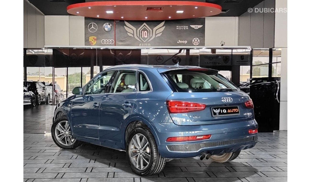 Audi Q3 35 TFSI S-Line AED 1,200 P.M | 2017 AUDI Q3 S-LINE | UNDER WARRANTY | 35 TFSI QUATTRO 2.0 L | GCC