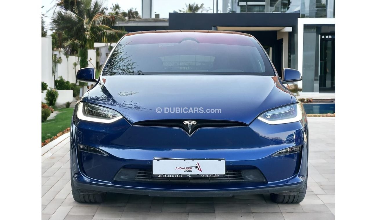 Tesla Model X AED 5,360 PM | TESLA MODEL X PLAID | 2023 | UNDER WARRANTY | GCC | Full SERVICE HISTORY | 0% DOWNPAY