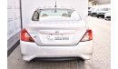 Nissan Sunny AED 479 PM | 1.5L S GCC DEALER WARRANTY