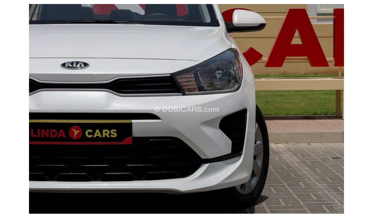 كيا ريو Kia Rio 2021 GCC under Agency Warranty with Flexible Down-Payment.