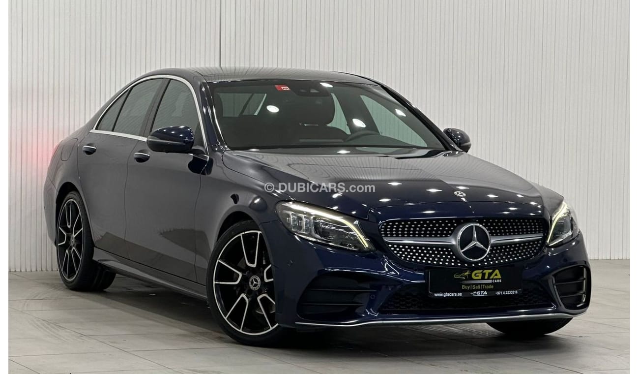 مرسيدس بنز C200 بريميوم 2020 Mercedes Benz C200 AMG, Aug 2025 Mercedes Warranty, Full Mercedes Service History, GCC