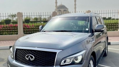 إنفينيتي QX80 GCC ,Original paint and Non accident