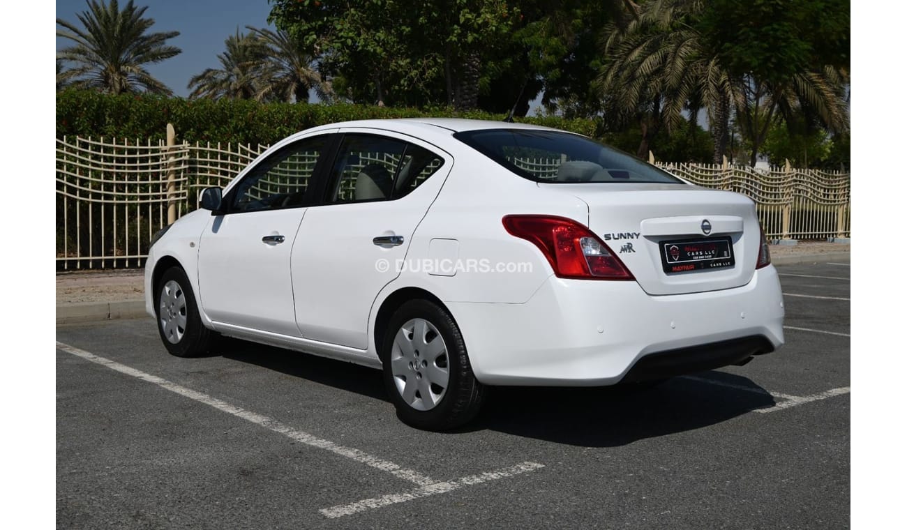 Nissan Sunny 0% DP - GCC - NISSAN SUNNY SV - 1.5L V4 FWD - LOW MILEAGE - FIRST OWNER - WELL MAINTAINED