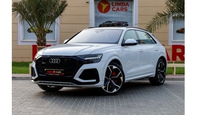 أودي RSQ8 Audi RSQ8 TFSI Quattro 2021 GCC under Warranty with Flexible Down-Payment/ Flood Free.