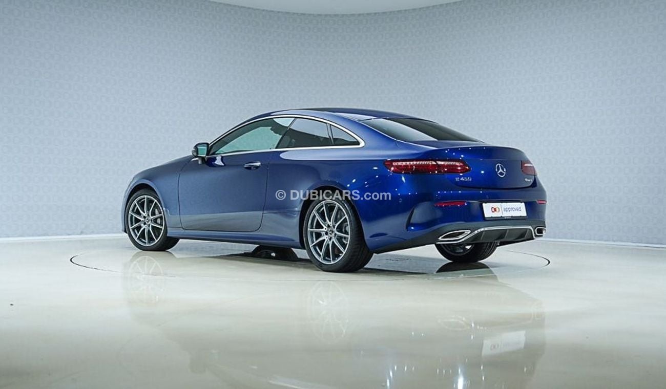 Mercedes-Benz E450 Coupe AMG Line - AED 5,003 P/M - 2 Years Warranty