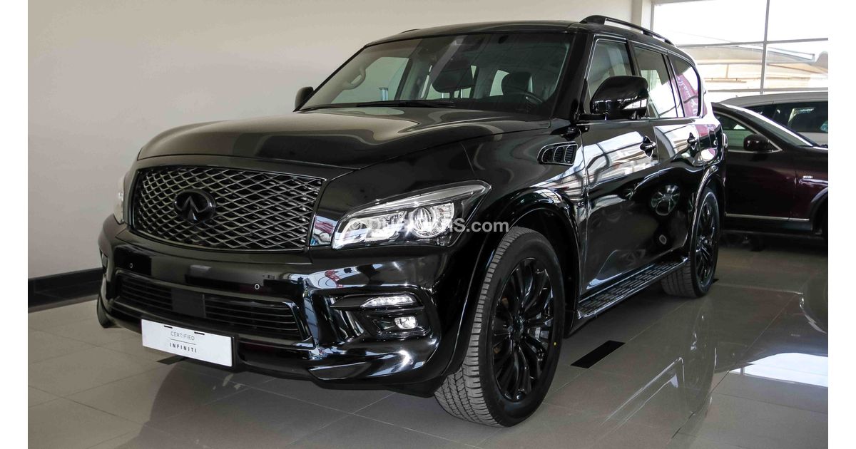 Infiniti qx80 черный