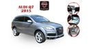 أودي Q7 0% DP  - FSH - AUDI Q7 S-LINE 3.0SC 2015 - FIRST OWNER - WELL MAINTAINED - GCC