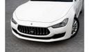 Maserati Ghibli gt hybrid | 3,427 P.M  | 0% Downpayment | Agency Warranty & Service!