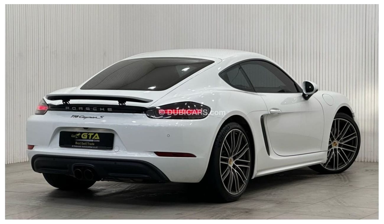 بورش كايمان 718 2018 Porsche 718 Cayman S, April 2025 Porsche Warranty, Full Porsche Service History, GCC