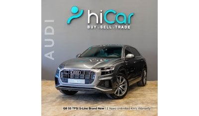 Audi Q8 AED 4,699 pm • 0% Downpayment • 55TFSI • S-Line • 3 Years Warranty 