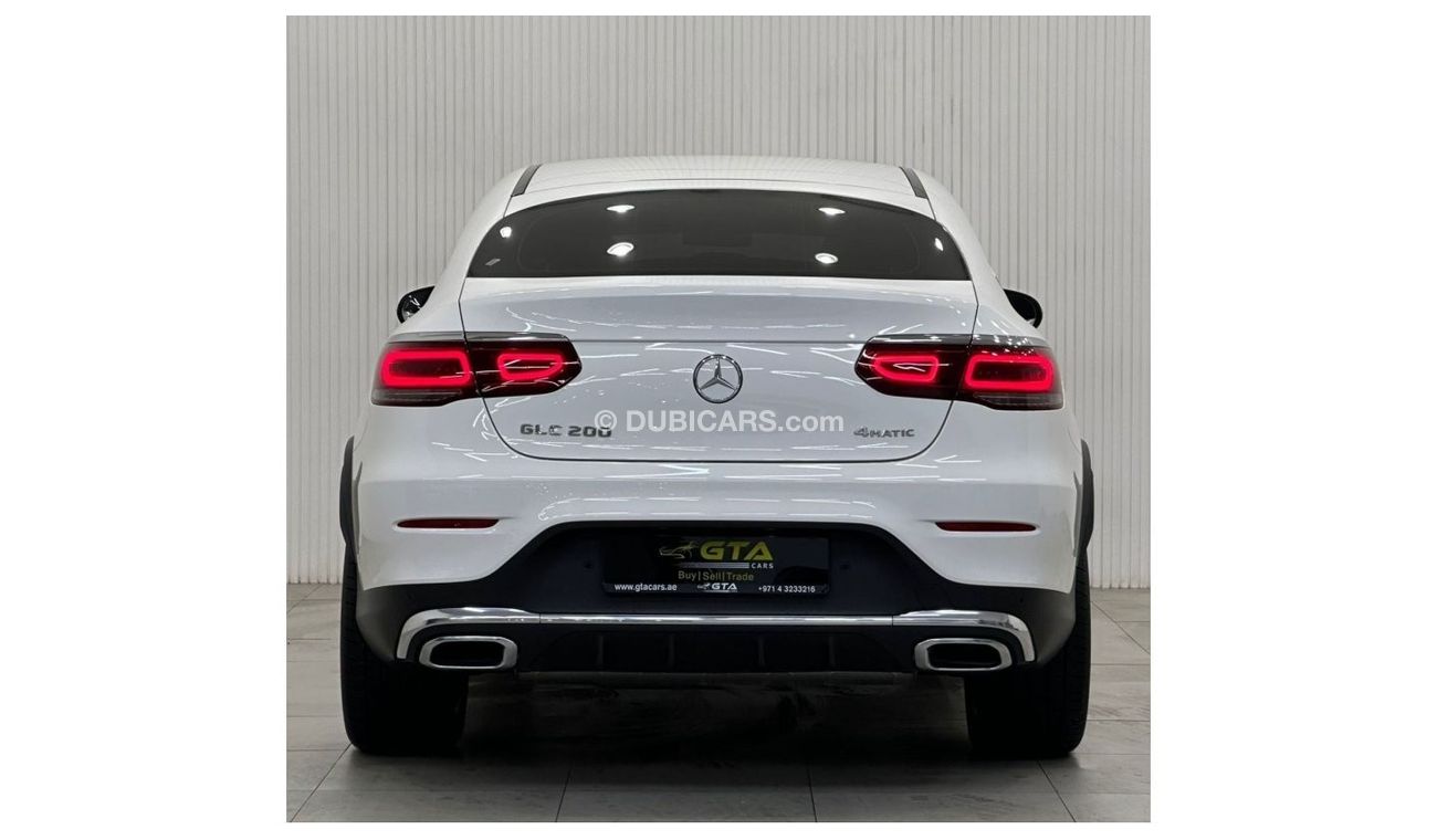 مرسيدس بنز GLC 200 بريميوم 2022 Mercedes GLC200 AMG 4MATIC Coupe, Mar 2027 Mercedes Warranty + Service Pack, Full Optio