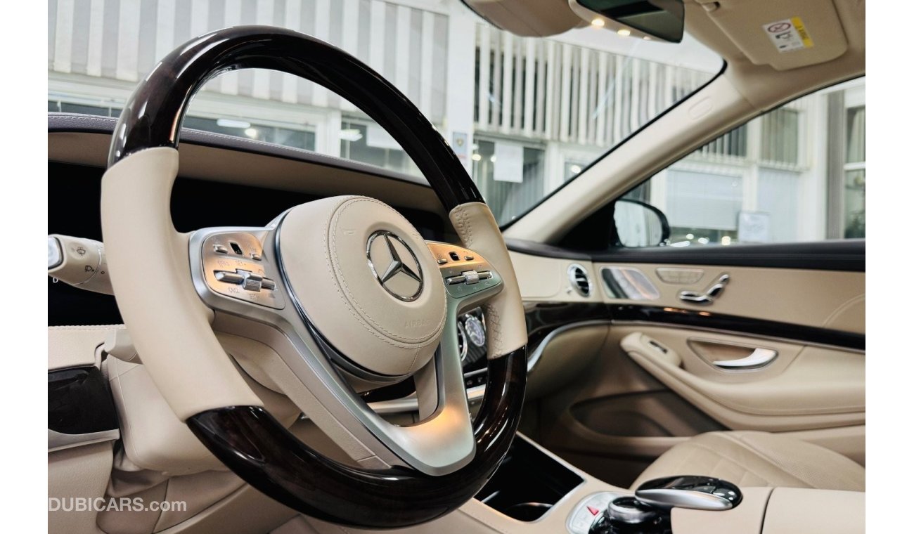 Mercedes-Benz S 560 Exclusive Edition GCC .. FSH .. Low Milegea .. Perfect Condition